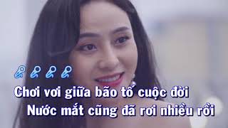 Karaoke Cuộc Vui Cô Đơn Beat Tone Nữ [upl. by Ameehsat]