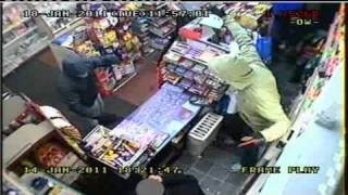 CCTV Blackley armed robbery [upl. by Pahl366]