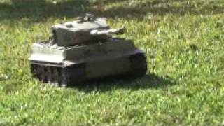 VS TANK 124 RC TIGER TANKS [upl. by Eedrahc]