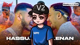 V2 Hassuna VS Kenan Speed Up ICON 5 Freestyle Battle [upl. by Ximenes]