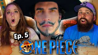 Mihawk Is Our New Favorite Character ONE PIECE Episode 5 [upl. by Dupre]