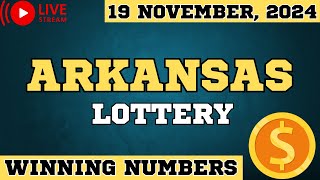 Arkansas Midday Lottery Results For  19 Nov 2024  Cash 3  Cash 4  Powerball  Mega Millions [upl. by Zilada395]