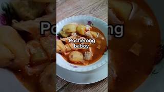 POCHERONG BABOY Filipino style food cooking filipinofood [upl. by Anovahs]