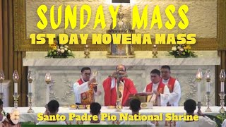 Sunday Mass Online  1st Day Novena Mass Santo Padre Pio 091524 [upl. by Pollux370]