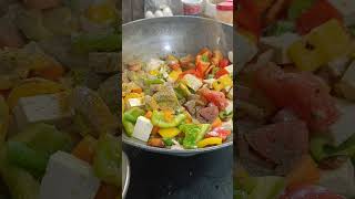 High protein veg stirfryColourful stirfry protein healthy flute love music [upl. by Vida950]