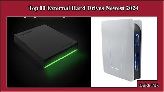 ✅ Top 10 External Hard Drives Newest 2024 [upl. by Leisha138]