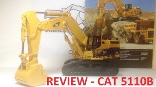 REVIEW  CAT 5110B  Hydraulic Excavator  Norscot 55098 MASSIVE [upl. by Cynthla365]