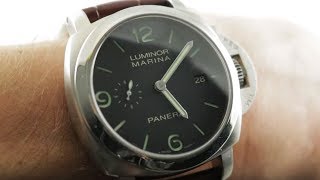 Panerai Luminor Marina 1950 PAM 312 Panerai Watch Review [upl. by Queridas70]