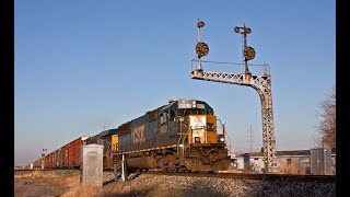 CSX Toledo Sub OttawaLeipsicDeshler Ohio Nov 16 2012 [upl. by Grey456]