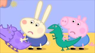 Peppa Pig slowed down  Richard rabbit comes to play [upl. by Atiran]