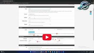 تكملة شرح تثبيت pfsense وعمل rules وتفعيل dmz [upl. by Timothea544]