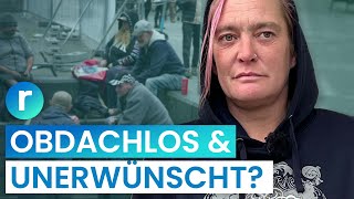 Feindliche Architektur Obdachlose fühlen sich unerwünscht  reporter [upl. by Liborio]