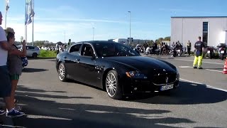 Maserati Quattroporte GTS lovely sound HD [upl. by Gottwald286]