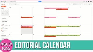 Editorial Calendar  How I Plan Blog amp Youtube Posts  An Organised Mess [upl. by Dedric]