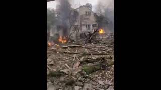 RAW FOOTAGE Hezbollah Rocket Hits Home in Central Israel [upl. by Samson]