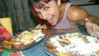 Tostones Venezolanos  Patacones con Huevo  Michelle KVlogs [upl. by Ailito]