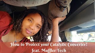 PROTECT amp PREVENT your Catalytic Converter from THEFT with Muffler Tech RV PROTECTION [upl. by Garrek553]