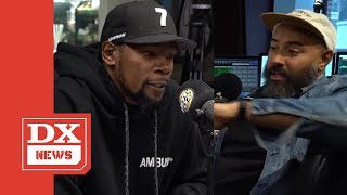 Ebro Explains To Kevin Durant Why He Can’t Play Freddie Gibbs Rap Songs On Mainstream Radio [upl. by Sirahs483]