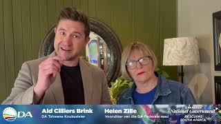 Cilliers Brink and Helen Zille endorses Anru Meyer [upl. by Artkele]