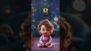 Numbers in English shortsviral shorts english number englishforkids cute [upl. by Eirased]