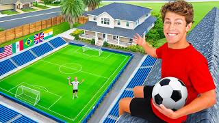 I Built a Soccer Stadium in My House [upl. by Janeen]