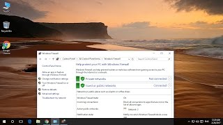 การเปิด  ปิด Firewall Windows 10 สอนหลักการ [upl. by Nalyad]