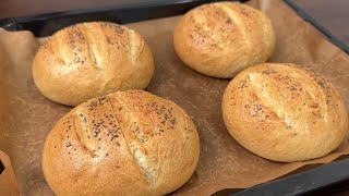 Brot in kochendem Wasser Alle sind begeistert und fragen immer wieder nach diesem Rezept [upl. by Moskow]