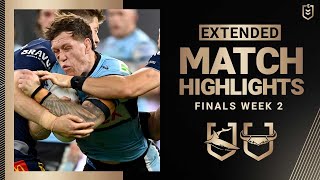 NRL 2024  Sharks v Cowboys  Extended Match Highlights [upl. by Rachel186]