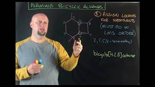 Naming Bicyclic Alkanes [upl. by Aeiram]