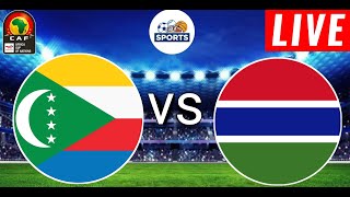 Comoros vs Gambia Live Score  Africa Cup Of Nations Qualifiers 2024  Full Match Streaming [upl. by Oniluap]