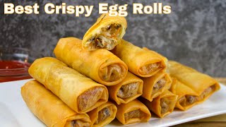 EGG ROLLS RECIPE  Egg Roll Wrappers [upl. by Omora]