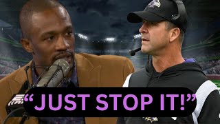 Domonique Foxworth ROLLS EYES At Ravens Narrative amp PASSIONATELY DEFENDS Team [upl. by Lesde645]