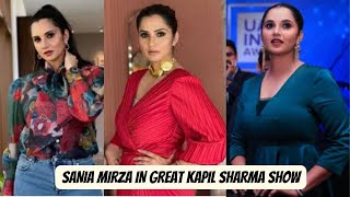 Sania Mirza cried in Great Kapil Sharma show when asked about her biopic [upl. by Malory615]