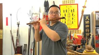 Dizi Chinese Flute Lesson  Dont Screw Around Dimo  For Beginners [upl. by Nnanaej]