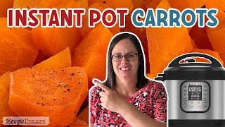 Instant Pot Carrots pressure cooker carrots [upl. by Lyndell]