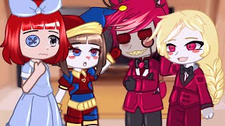 Digital Circus React To Hazbin Hotel  Gacha React [upl. by Anastasia]