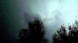 Sky before the Tornado that hit my apartment in Salyersville KY on March 2 2012 [upl. by Engen]