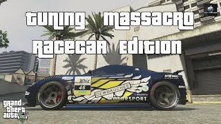 GTA 5  Tuning Dewbauchee Massacro Race Car Edition [upl. by Annyl]