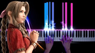 Final Fantasy VII Remake  Aeriths Theme  piano version [upl. by Luhe]