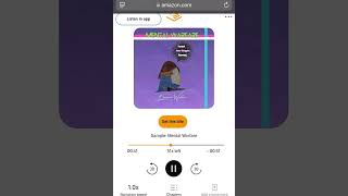 A preview of my audiobook Now available on Audible amp more audiobook mentalhealth shorts [upl. by Salangia]