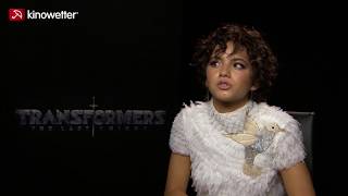 Interview Isabela Moner TRANSFORMERS THE LAST KNIGHT [upl. by Boot335]