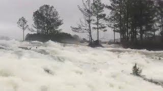 Heavy rain caused flooding across Alabama USA Dec 28 2018 [upl. by Fruma363]