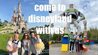 COME TO DISNEYLAND WITH ME AND MY 3 YEAR OLD amp 1 YEAR OLD [upl. by Cower682]