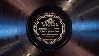 A Hunt in the Black Forest • Victor Concert Orchestra Victrola Credenza [upl. by Aihsikal]