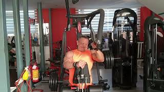 BODYBUILDING  VENTURELLI MASSIMO ALLENAMENTO OVER 60 [upl. by Leftwich]