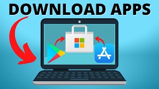 How to Download Apps on Windows 10 Laptop or Computer [upl. by Franciska138]