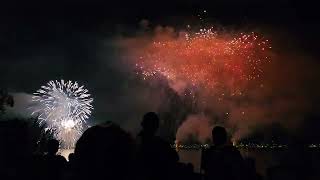 Finale Feuerwerk Seenachtfest Kreuzlingen 2024 [upl. by Rambert]