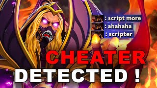 Dota 2 Cheater Invoker with FULL PACK OF SCRIPTS 737D [upl. by Yrebmik]