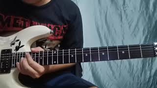 YantzenMeniti suratan cover gitar solo [upl. by Bessie]