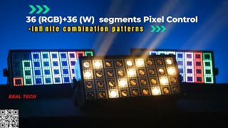 36x3W White648x03W RGB Hybrid Matrix Beam Strobeshow ledlights led discodj light partynew [upl. by Waynant772]